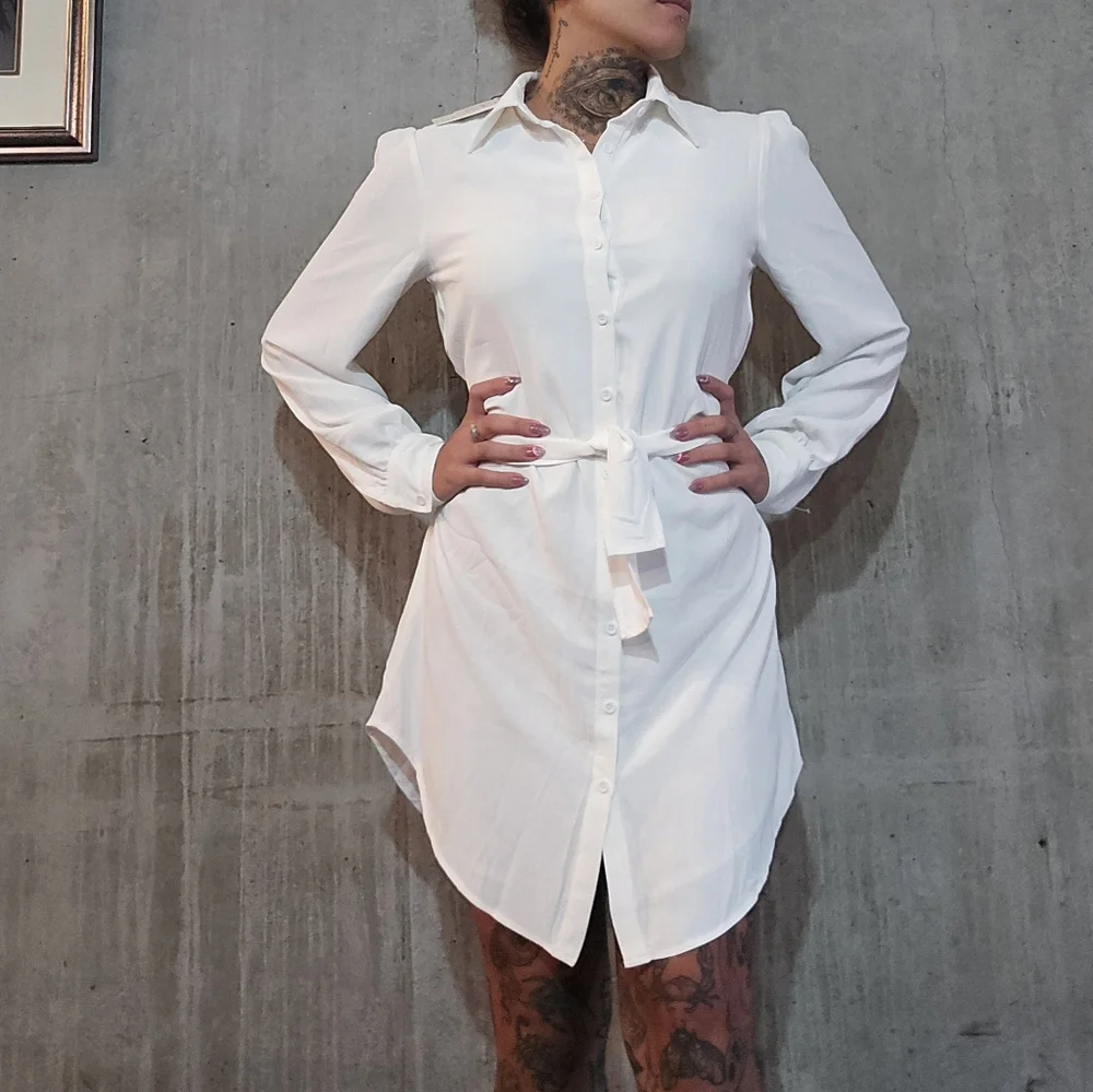 By Egreis elowen dress white size S - Picture 4 of 7